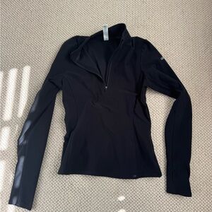 Women's Black Long Sleeve Top